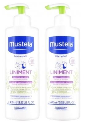 Liniment Mustela 400 mL Lot de 2