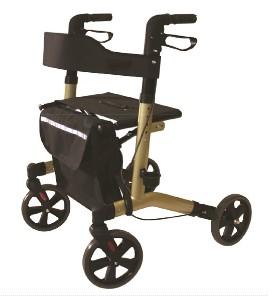 Déambulateur 4 roues en aluminium