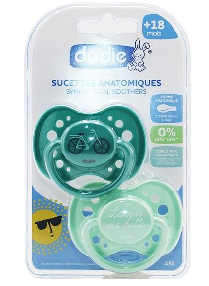 SUCETTE ANATOMIQUE DODIE 18m+
